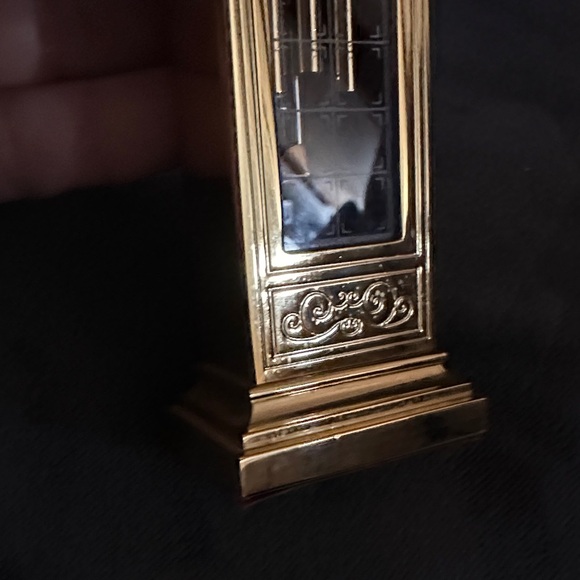 Bulova Gold Mini Grandfather Clock - Picture 11 of 11